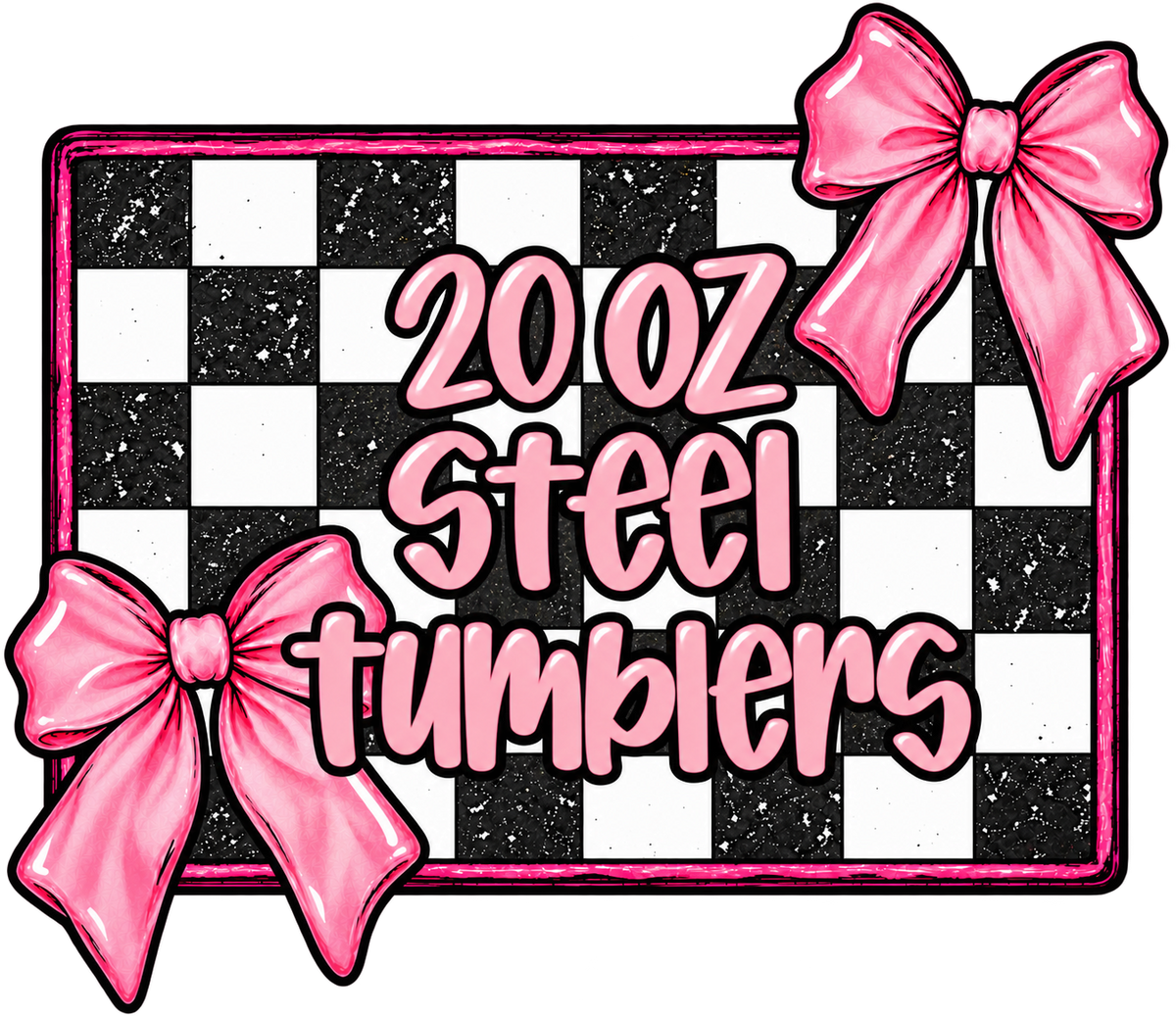 20oz steel tumblers