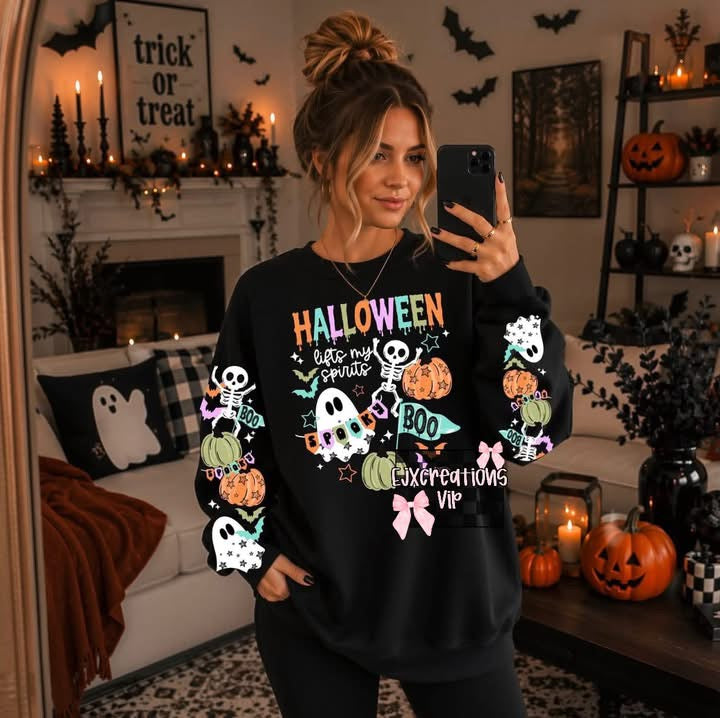 Halloween lights my spirits