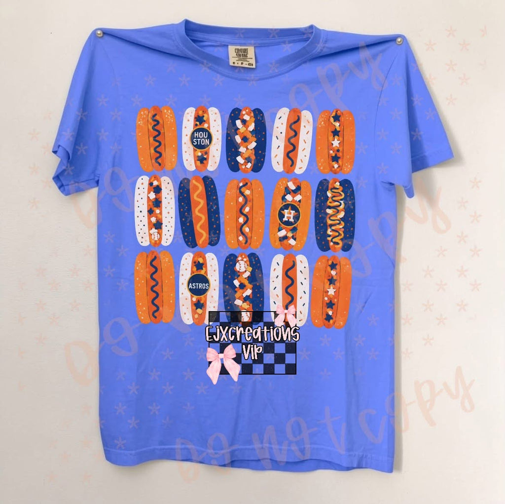 Hot dog, baseball