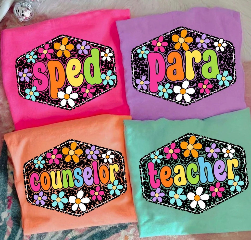 School careers—floral