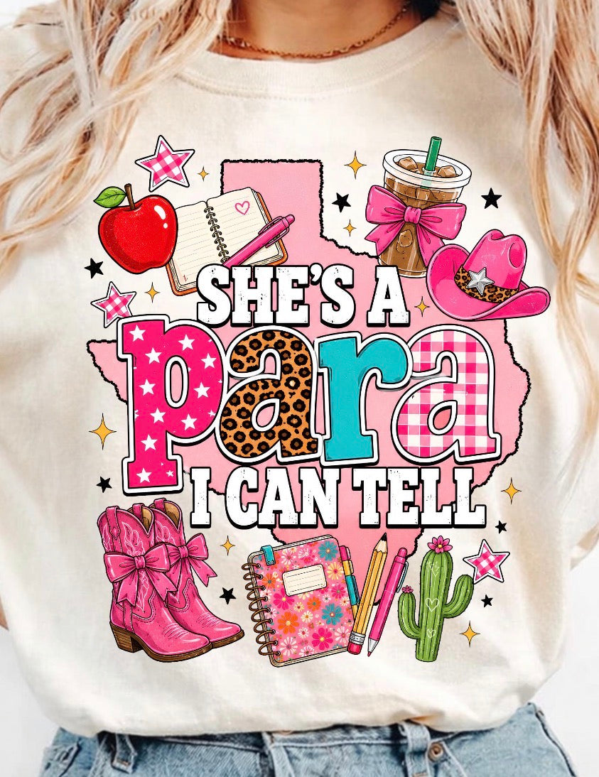 She’s a para I can tell