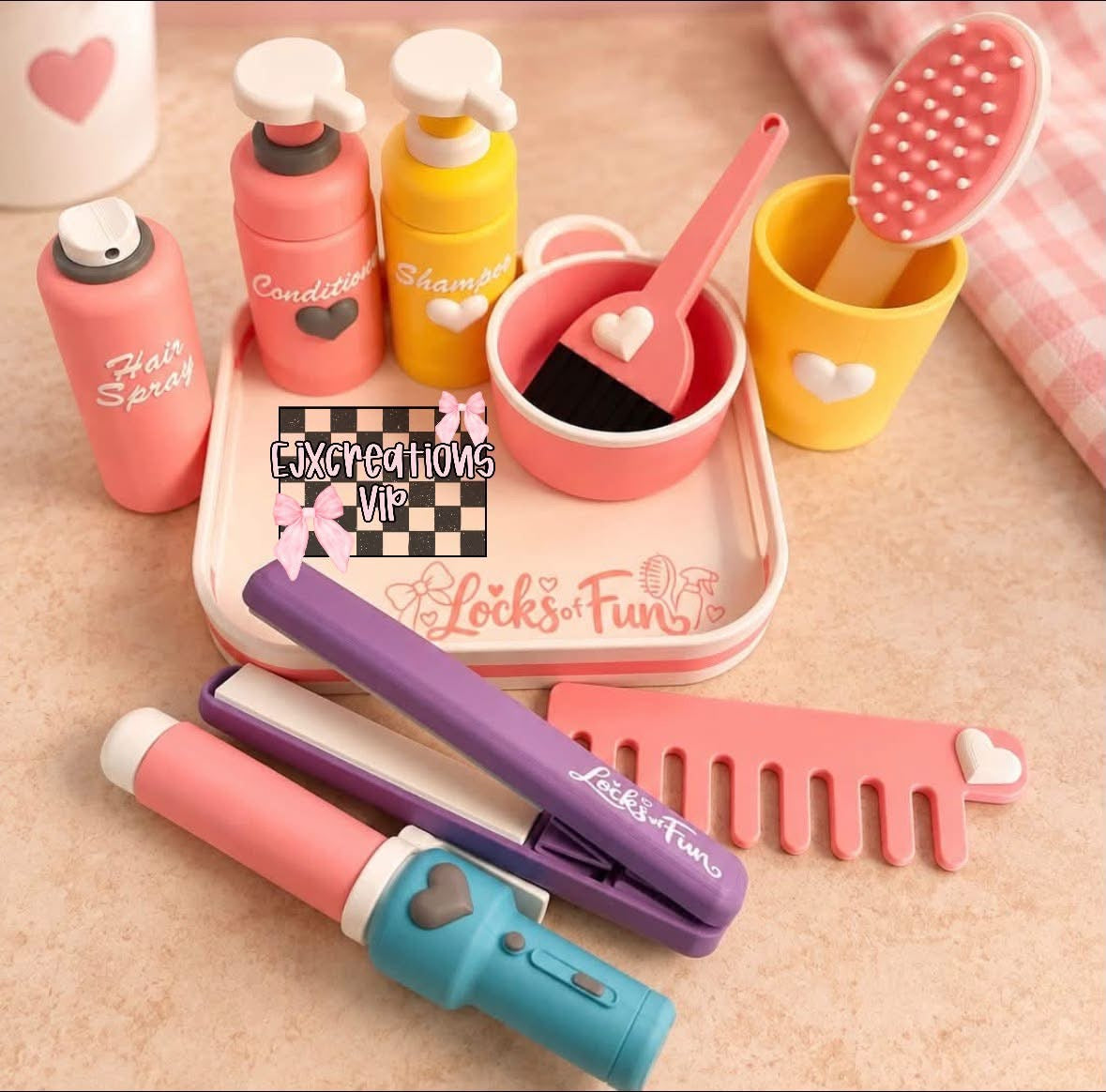 Hairstylist play set