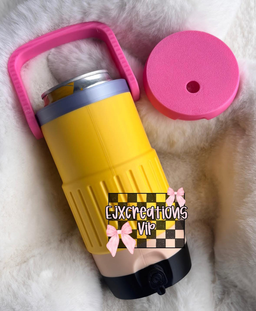 Teacher pencil inspired, 12oz SLIM can holder