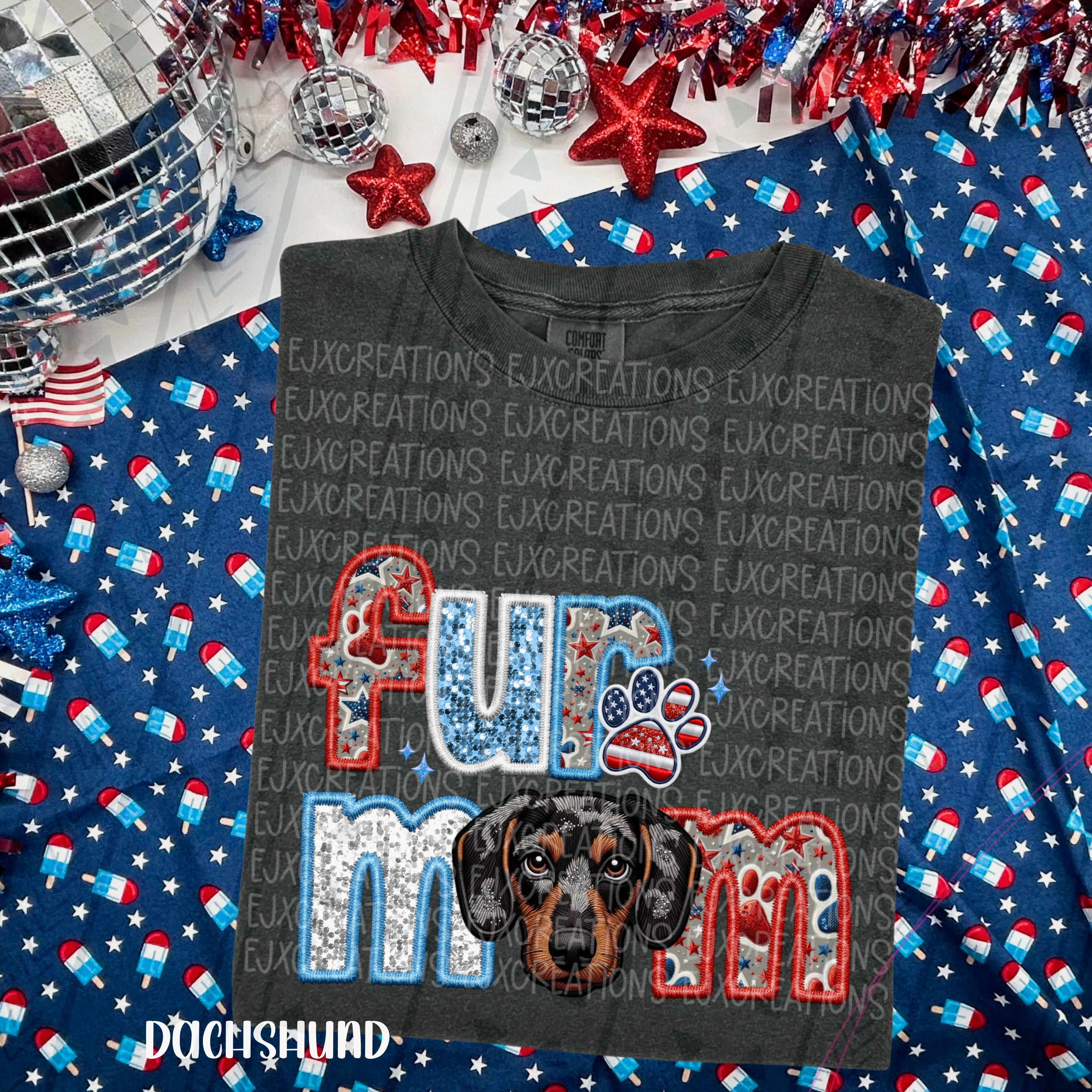 Fur mom, multiple breed options — breeds after color charts (swipe)