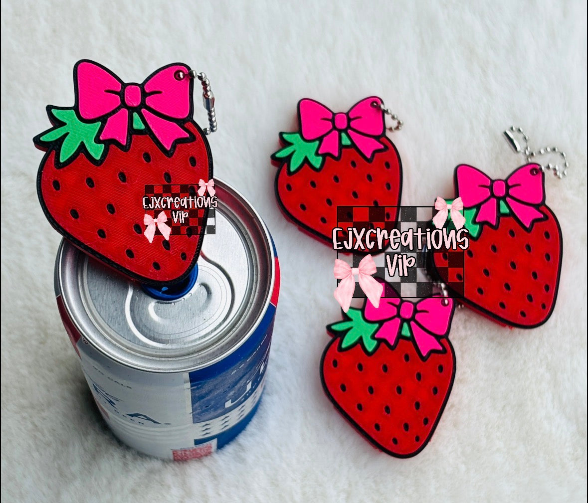 Strawberry can opener