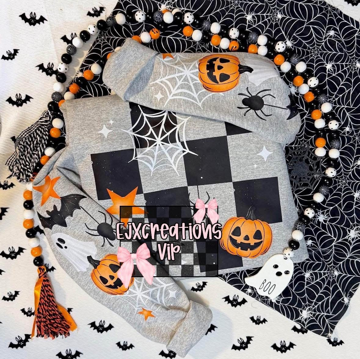 Spooky checkered