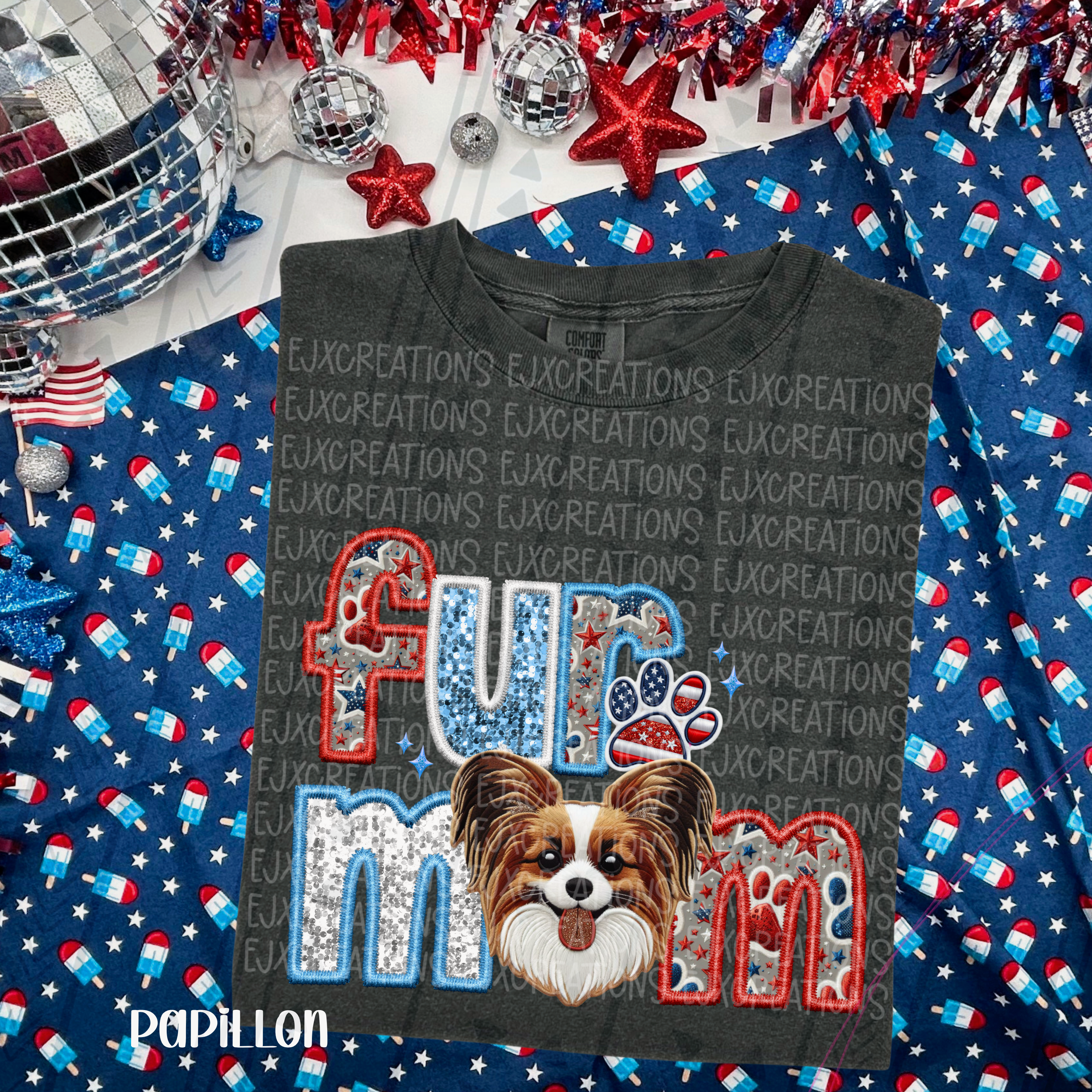 Fur mom, multiple breed options — breeds after color charts (swipe)