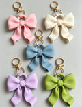 “Soft” (looking) bow keychain