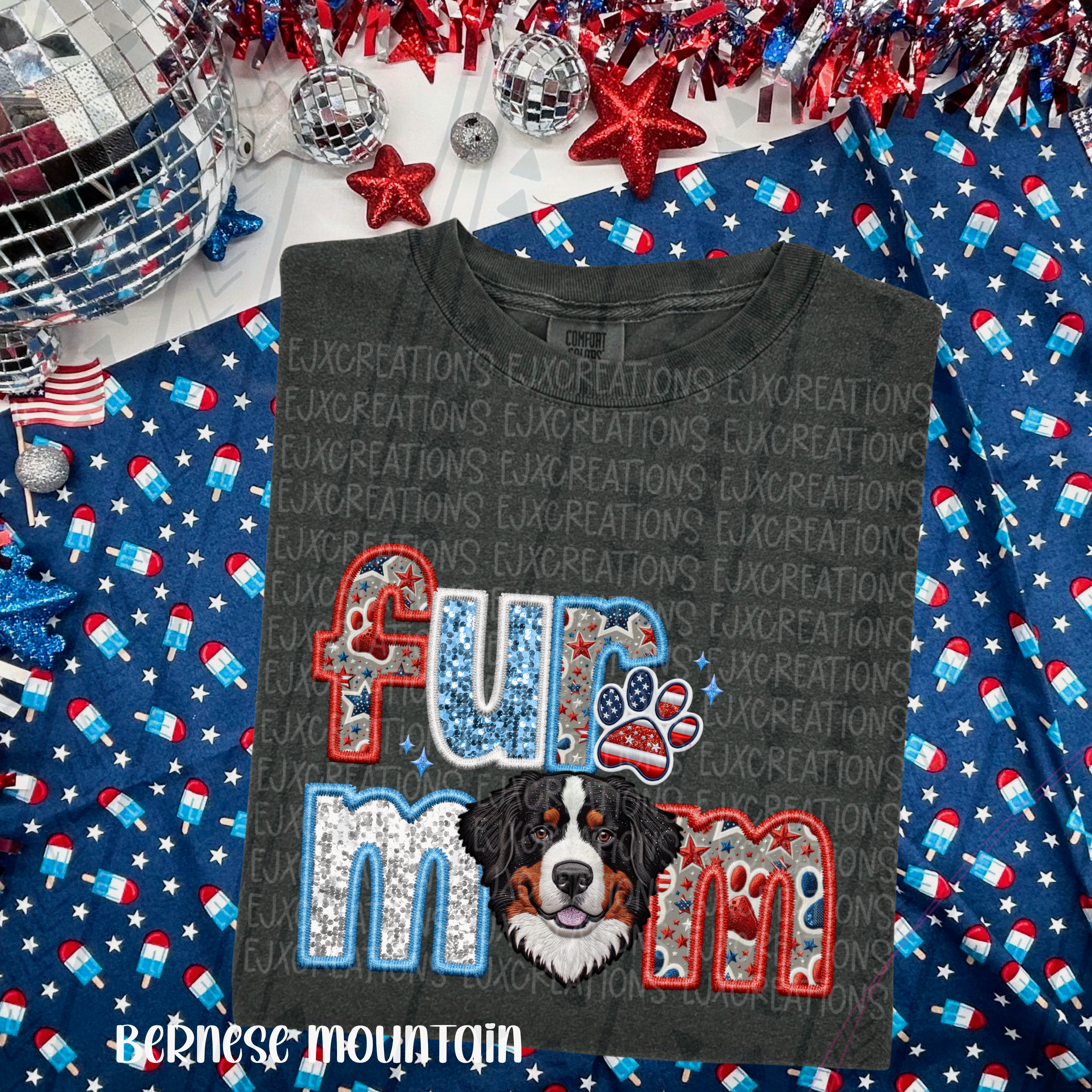 Fur mom, multiple breed options — breeds after color charts (swipe)
