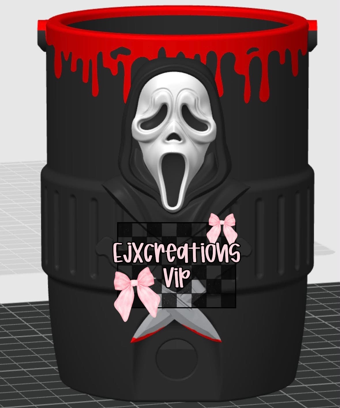 Ghost, can holder 12oz standard (3 options + lid options)