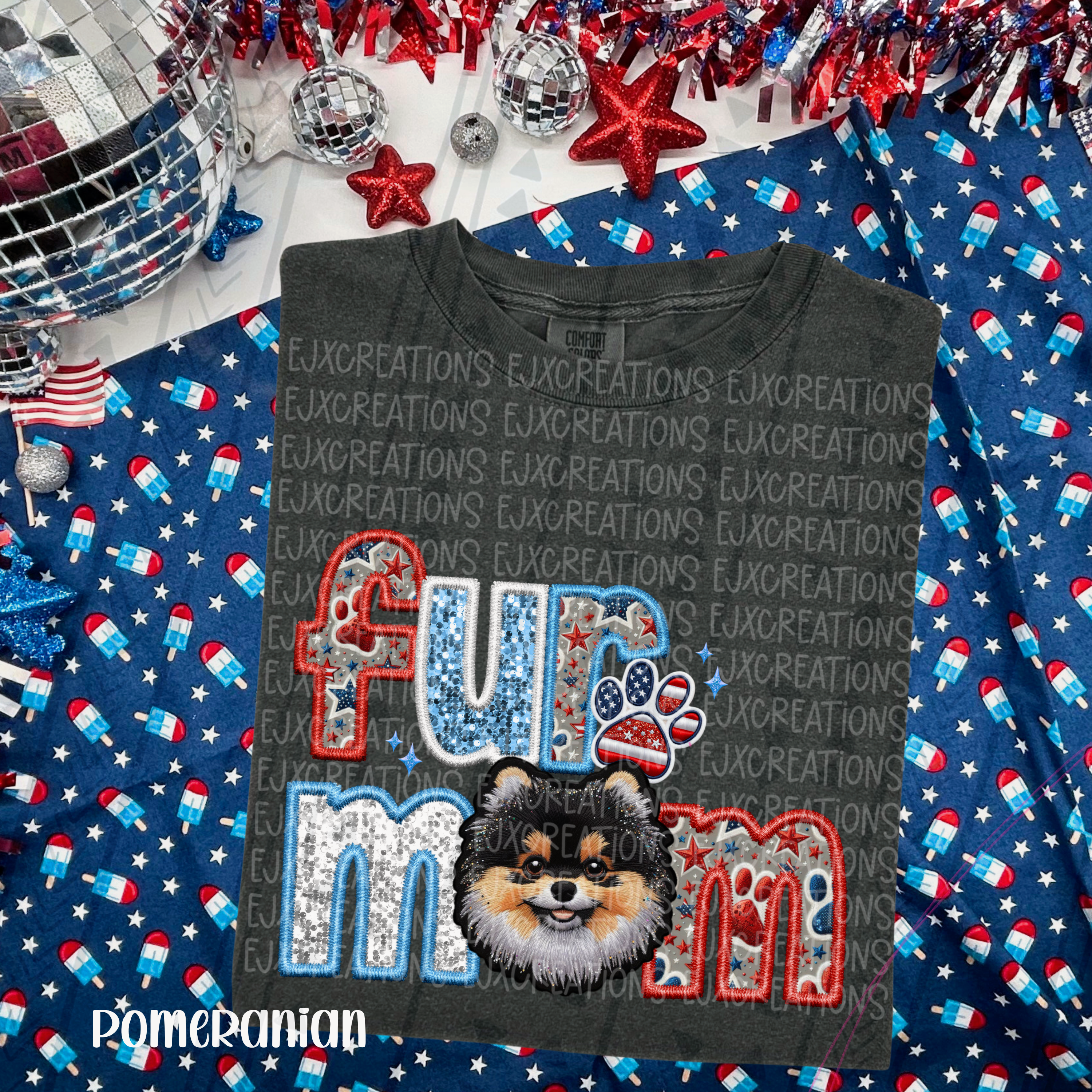 Fur mom, multiple breed options — breeds after color charts (swipe)