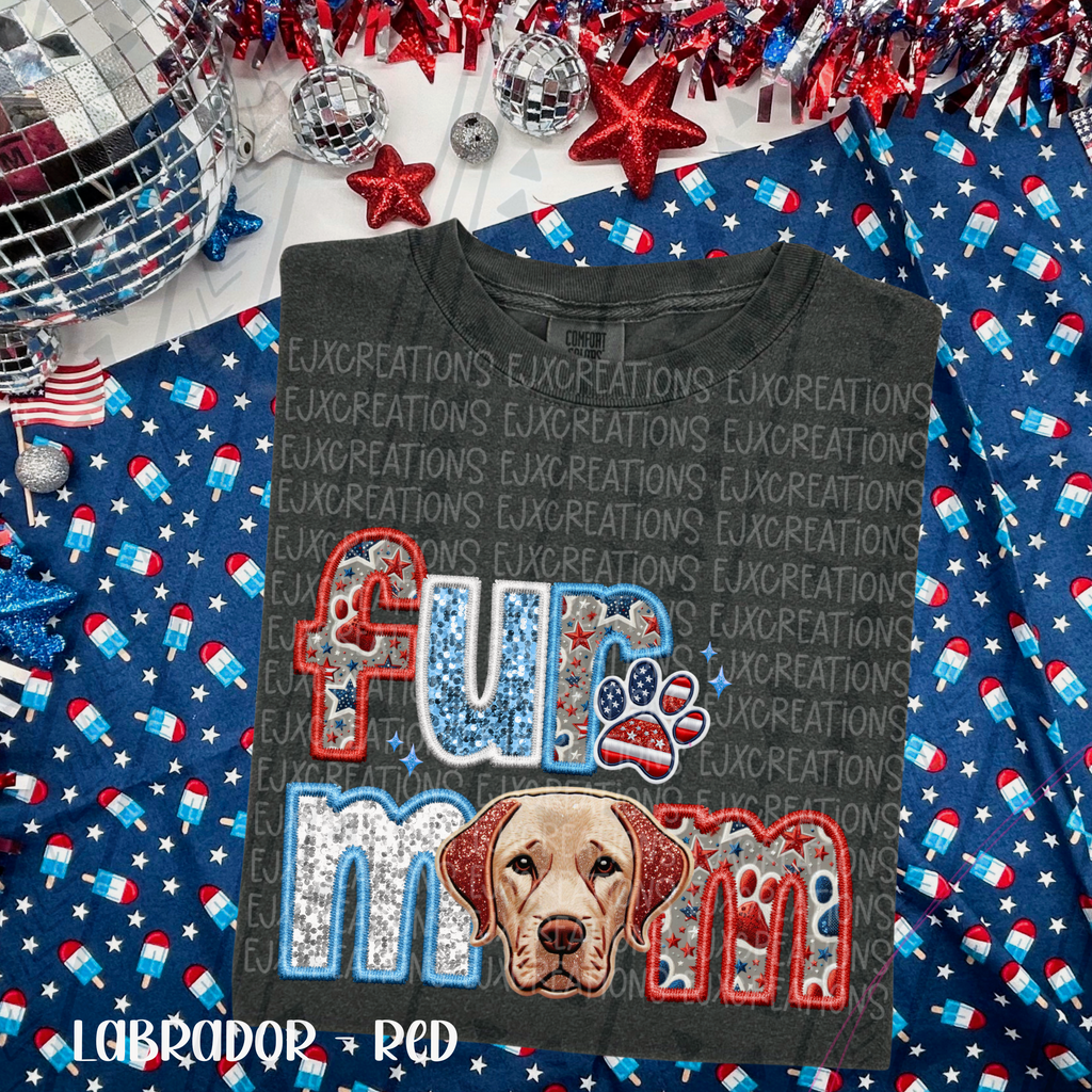 Fur mom, multiple breed options — breeds after color charts (swipe)
