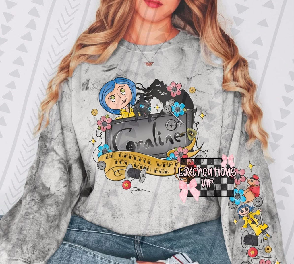 Button girl