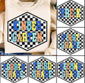 Back to school, checkered—grades
