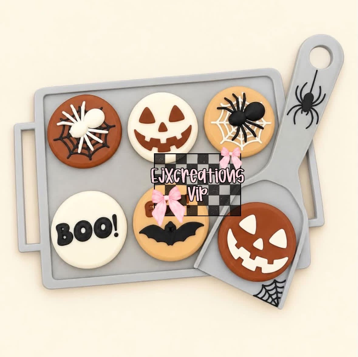 Magnetic cookie sheet, includes all shown