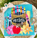 Teacher crayon box custom