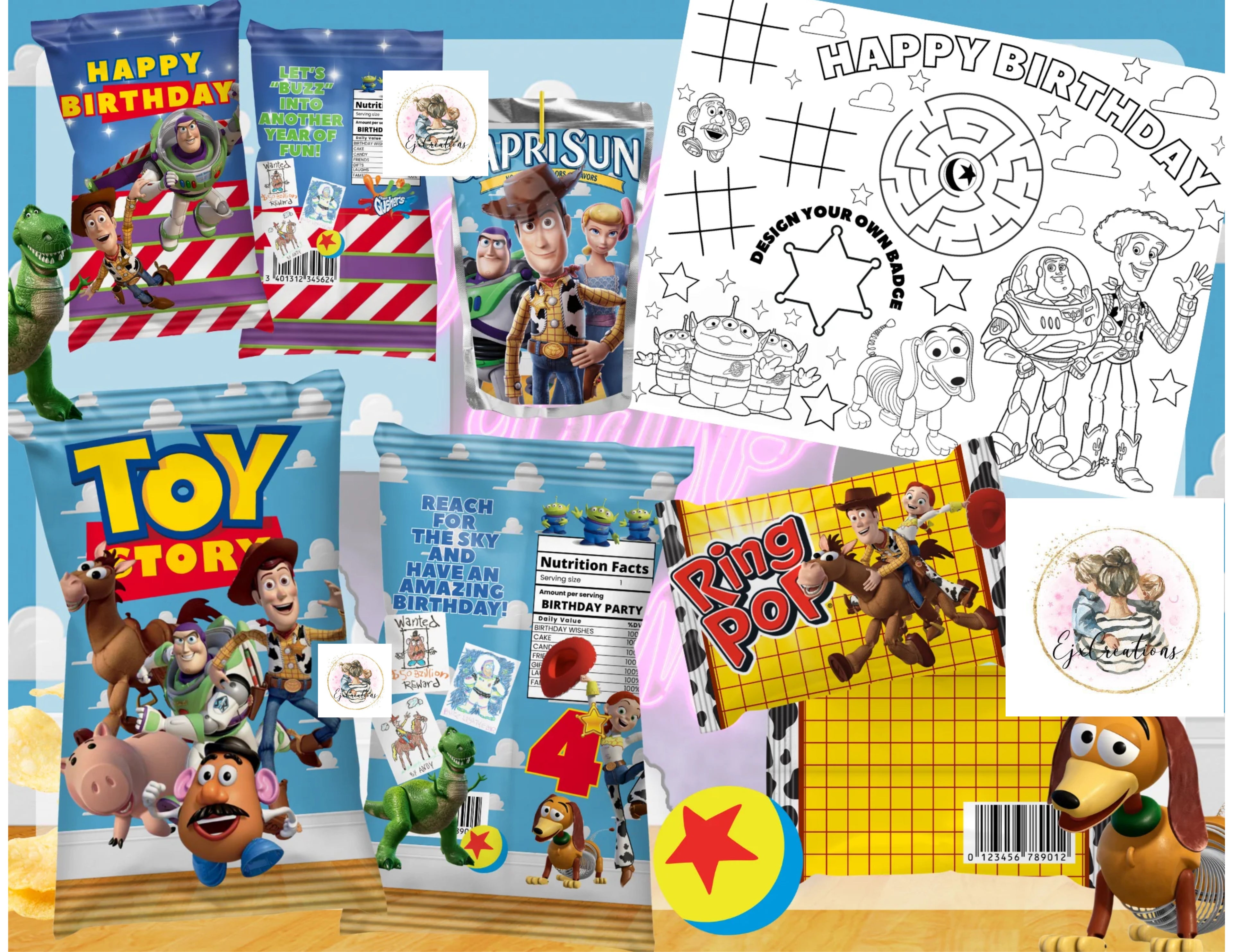 Toy friends party bundle